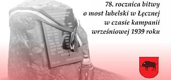 78. rocznica bitwy o most lubelski w Łęcznej