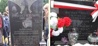 Samorząd Uczniowski pamiętał o łęczyńskich bohaterach