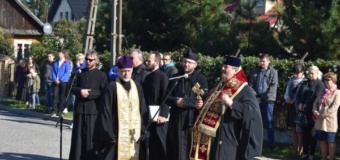 Modlitwa za prawosławnych mieszkańców Łęcznej
