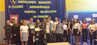 IV Powiatowy Konkurs z Języka Angielskiego „Master of Reading in English”