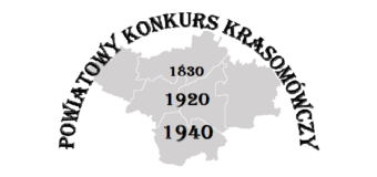 Sukcesy uczniów w Powiatowym Konkursie Krasomówczym – 1830, 1920, 1940.