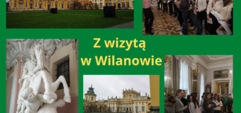 Wycieczka klas ósmych do Warszawy