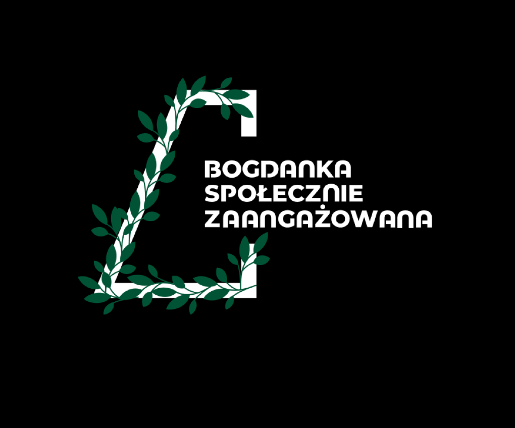 Zdjęcie przedstawia logo fundacji Bogdanka Społecznie Zaangażowana