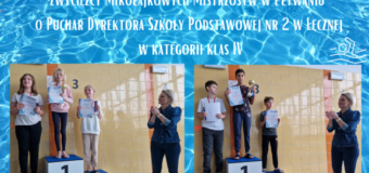 Mikołajkowe Mistrzostwa w Pływaniu o Puchar Dyrektora Szkoły Podstawowej nr 2 w Łęcznej