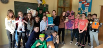 A tymczasem na lekcjach plastyki w klasach V…