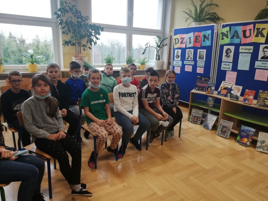 klasa 3e na spotkaniu Dzień Nauki Polskiej