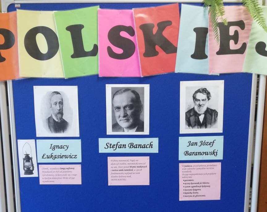 gazetka I. Łukasiewicz, S. Banach, J. Baranowski