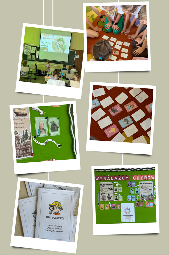 kolaż - różna aktywność na zajęciach świetlicowych