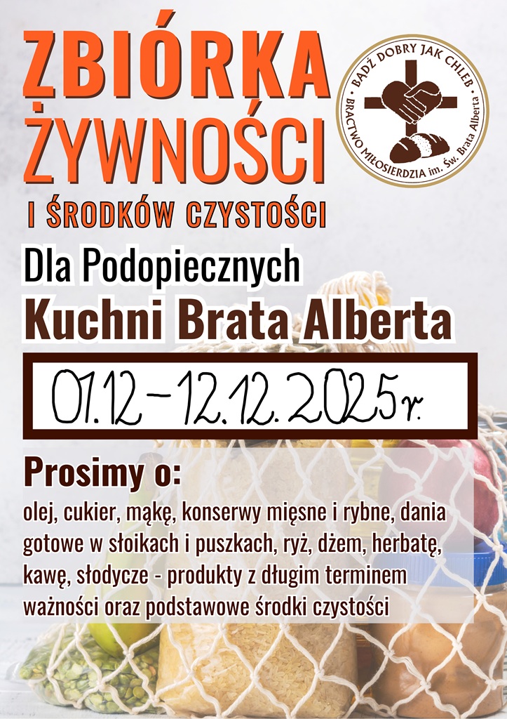 plakat zbiórki