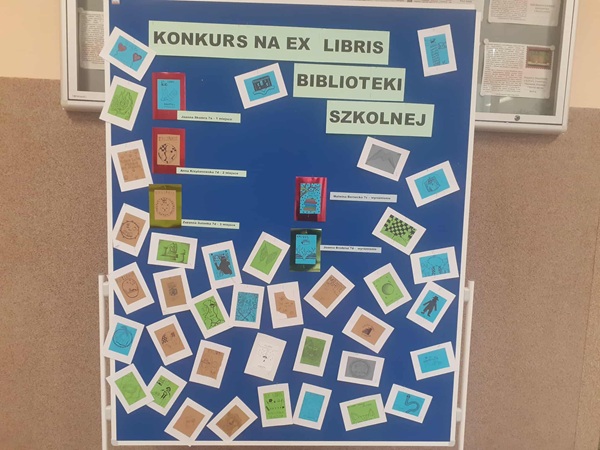 plansza zawiera prace wykonane w czasie konkursu