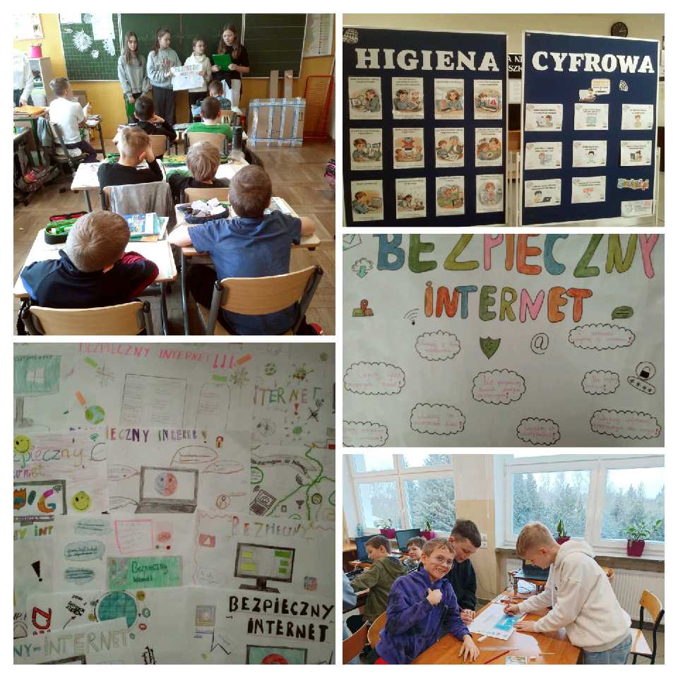 Kolaż zdjęć - aktywność uczestników akcji