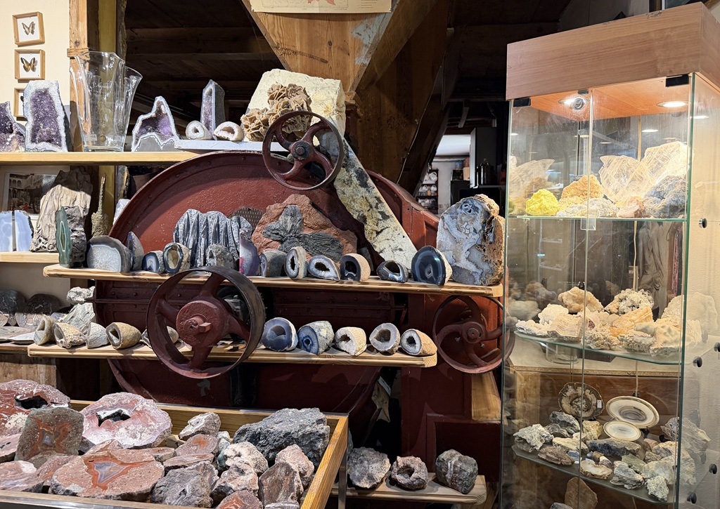 ekspozycja minerałów