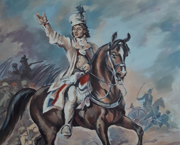 Tadeusz Kościuszko na koniu