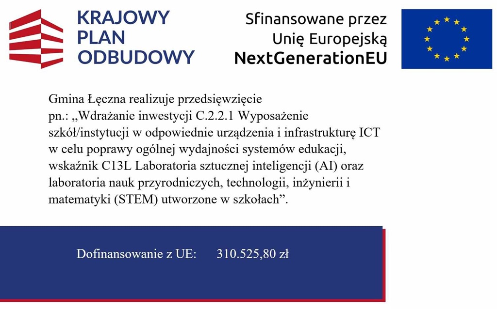 KPO Wdrażanie inwestycji C.2.2.1