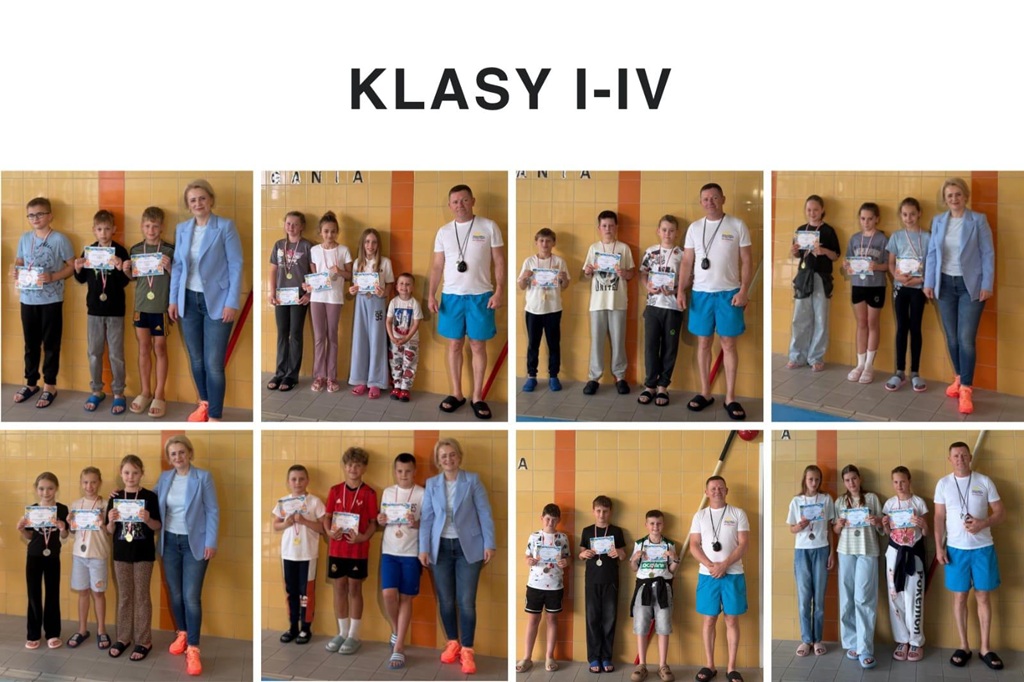 Najlepsi zawodnicy w kategorii klas 1-4