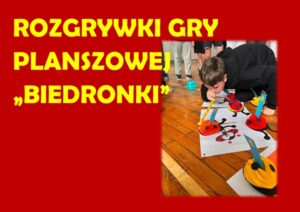 Rozgrywki gry planszowej „Biedronki”